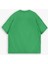 Oversize Basic T-Shirt Yeşil 2