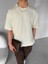 Oversize Basic T-Shirt Bej 1
