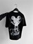 Mickey Mouse Baskılı Oversize T-Shirt Siyah 3