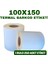100X150 Termal Barkod Etiketi 250 Sarım 9 Adet Rulo 2