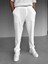 Baggy Fit Fitilli Rahat Pantolon Ekru 1