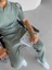 Baggy Fit Fitilli Rahat Pantolon Mint 3