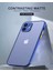 Apple iPhone 12 Kılıf Mat Parmak Izi Yapmaz Kamera Korumalı Renkli Tuşlu Buzlu Silikon Kapak Logo Gösterir 4