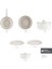 Swiss Crystal Almond Cream Easy Clip 9 Parça Indüksiyon Tabanlı Tencere / Tava Seti 2