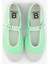 Babies Femme Summer Vichy Vert Fluo - Yeşil Desenli Kadın Ayakkabısı 1