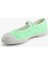 Babies Femme Summer Vichy Vert Fluo - Yeşil Desenli Kadın Ayakkabısı 4