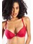 Githa Foam Cup Push Up Bra,şarap Renk Straplez Konforlu ve Şık Sütyen 1