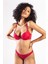 Githa Foam Cup Push Up Bra,şarap Renk Straplez Konforlu ve Şık Sütyen 3