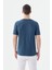Lacivert Slim Fit Bisiklet Yaka T-Shirt 4