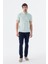Gri Slim Fit Pgömlek Yaka Erkek T-Shirt 1