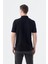 Siyah Slim Fit Gömlek Yaka T-Shirt 4