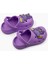 Çocuk Cross Terlik Bahçe Terliği Plaj Sahil Banyo Terliği 30-31-32-33-34-35 Numara Mor Renk 5