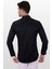 Siyah Saten Slimfit Erkek Gömlek 7