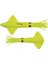 Ika 10 Combo Set 26gr 11.9cm #02 Glow Yellow (2+1) Silikon Kalamar 1