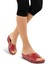 Active 31135-005 Topuk Jelli Anatomik Taban Kadın Terlik Kırmızı 36-40 1