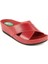 Active 31135-005 Topuk Jelli Anatomik Taban Kadın Terlik Kırmızı 36-40 2