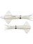 Ika 70 Combo Set 86gr 14.1cm #04 Pearl (2+1) Silikon Kalamar 1