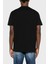 Baskılı % 100 Pamuk Regular Fit Bisiklet Yaka T Shirt Erkek T Shirt S79GC0080 S23009 980 2