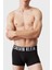 Streç Pamuklu Logo Yazılı 3 Pack Boxer 000NB3608AQA3 Erkek Boxer 000NB3608A Qa3 2