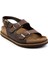 Siyah Leather Erkek Sandalet E05801198403 2