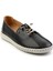 Siyah Beyaz Leather Kadın Casual Ayakkabı K01028130503 2