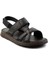 Siyah Leather Erkek Sandalet E05433010643 2