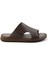Kahve Leather Erkek Terlik E04433010943 1