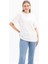 Kısa Kollu Nakış Detaylı Kadın T-Shirt S16032A0 1