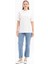 Kısa Kollu Nakış Detaylı Kadın T-Shirt S16032A0 5