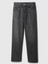 Erkek Siyah Baggy Jean Pantolon 2