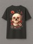 Floral Skull - Oversize T-Shirt 1