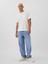 Erkek Mavi Baggy Fit Jean Pantolon 1