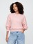 Kadın Pembe Gap Logo Vintage Soft Havlu Kumaş Wedge V Yaka Sweatshirt 1