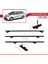 Toyota Sienna 4 (XL40) 2021 ve Sonrası ile Uyumlu Basıc Model Ara Atkı Tavan Barı Siyah 2 Adet 5