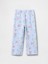 Kız Bebek Mavi Vintagesoft Wide-Leg Fleece Eşofman Altı 2