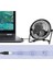 Masa Üstü Klima USB Girişli Metal Serinletici Mini Vantilatör Fan 2