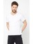 Erkek Çok Renkli T- Shirt Regular Fit Rahat Kesim V Yaka 5'li Basic Tişört Paketi 4