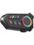 K06 Motosiklet Kask Kulaklık Bluetooth 5.4 Kulaklık Kablosuz Motor Kulaklık Ortam Işığı ile Handsfree Stereo Müzik Çalar 1