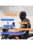 K06 Motosiklet Kask Kulaklık Bluetooth 5.4 Kulaklık Kablosuz Motor Kulaklık Ortam Işığı ile Handsfree Stereo Müzik Çalar 4