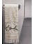 Etamin Nakışlı Jakarlı Kadife El Yüz Havlusu - 50x90 cm- Kapuçino 4