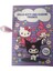 Antkırtasiyeaksesuar Hello Kitty Kuromi Sticker Defter Albüm My Melodi Yapıştirma ve 1 Adet Ruj Silgi 2