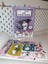 Antkırtasiyeaksesuar Hello Kitty Kuromi Sticker Defter Albüm My Melodi Yapıştirma ve 1 Adet Ruj Silgi 4