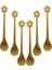 6 Pcs Mini Bambu Ahşap Kaşık 14.5cm 1