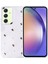 Samsung Galaxy A54 Kılıf Airbag Tasarımlı Simli Şeffaf Lmn Kutup Kapak - Yıldız 1