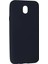 Samsung Galaxy J7 Pro / J730 Kılıf Nano Içi Kadife Silikon - Lacivert Glstd 1