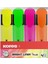 TM36140 Işaret Kalemlerine 4'lü Set Bright Liner, Sarı/yeşil/turuncu/pembe 1