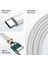 Type C To Type C 60WATT 20V/3A Android Huawei Xiaomi Apple iPhone 15 Hızlı Şarj Kablosu Beyaz 1 Metre 2