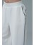Soft Touch Premium Slit Palazzo Pants - Bej Yüksek Bel Modal Kumaşlı Yırtmaçlı Kadın Palazzo Bol Paça Eşofman Altı 5