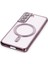 Samsung Galaxy S22 Kılıf Kross Magneticsafe Kapak - Mor Glstd 1