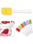 ® Dekoratif Renkli Silikon Spatula Pratik Sevimli Spatula Kaşık 1